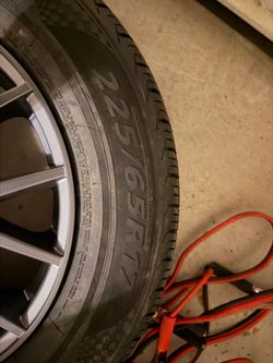 New tire and rim