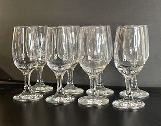 Eight Wine Glasses