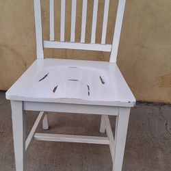Rustic  Barnhouse  White Chair 