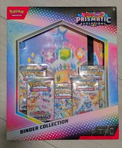 Pokemon Prismatic Evolutions Binder Collection