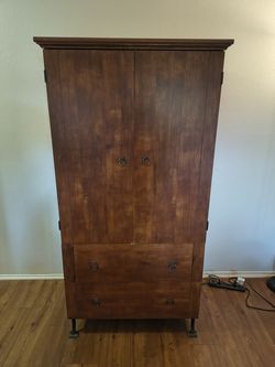 Armoire Closet with Drawers