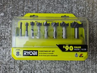 Ryobi forstner bit set