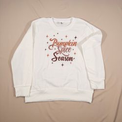 Pumpkin Spice Season Graphic Sweatshirt