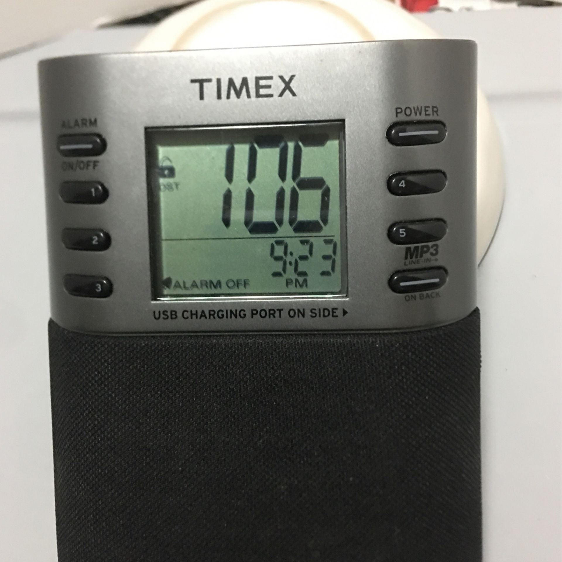 Timex Table Clock With USB On the Side 