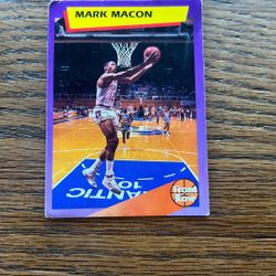 Marc Macón 1992 front row collaboration while playing at temple