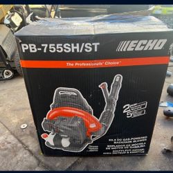 ECHO 233 MPH 651 CFM 63.3cc Gas  2- Stroke  Cycle  Backpack  Leaf Blower With Tube Throttle 