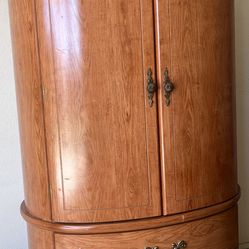 Armoire, dresser, and mirror