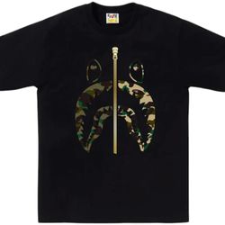 3XL BAPE 1st Camo Separate Shark Tee  I A BATHING APE 