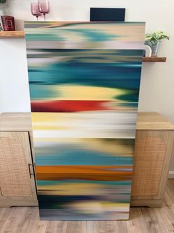 Z Gallerie Large Abstract Canvas Wall Art