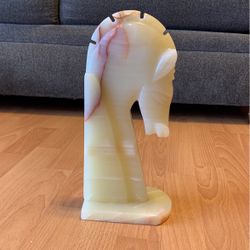 Escultura De Caballo De Cuarzo 13’’