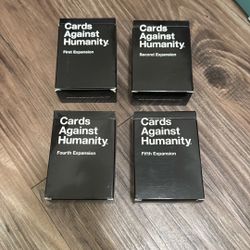 Cards Against Humanity 1, 2, 4, 5