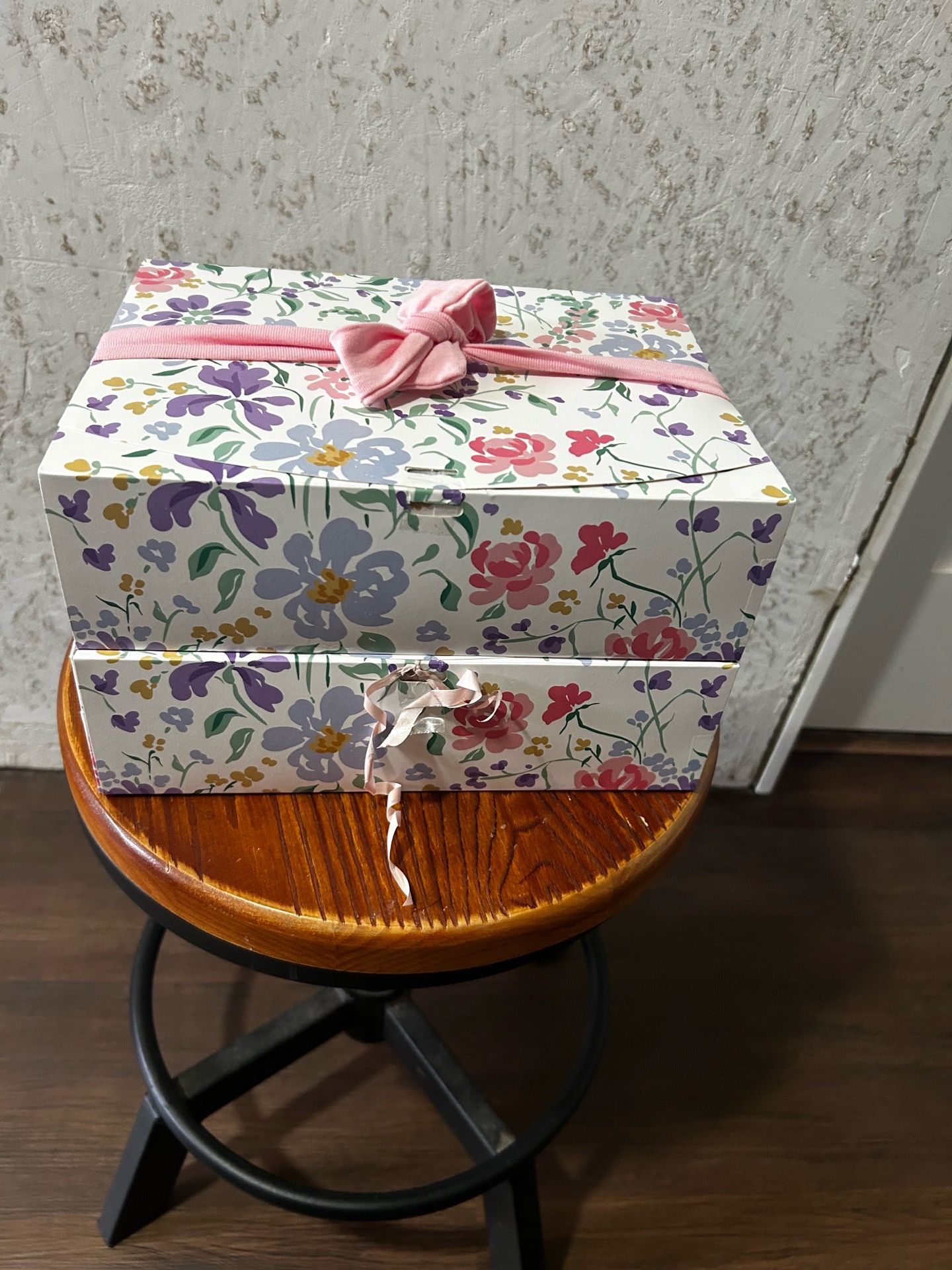 Baby Girl Bassinet Sheets & Receiving Blankets Bundle