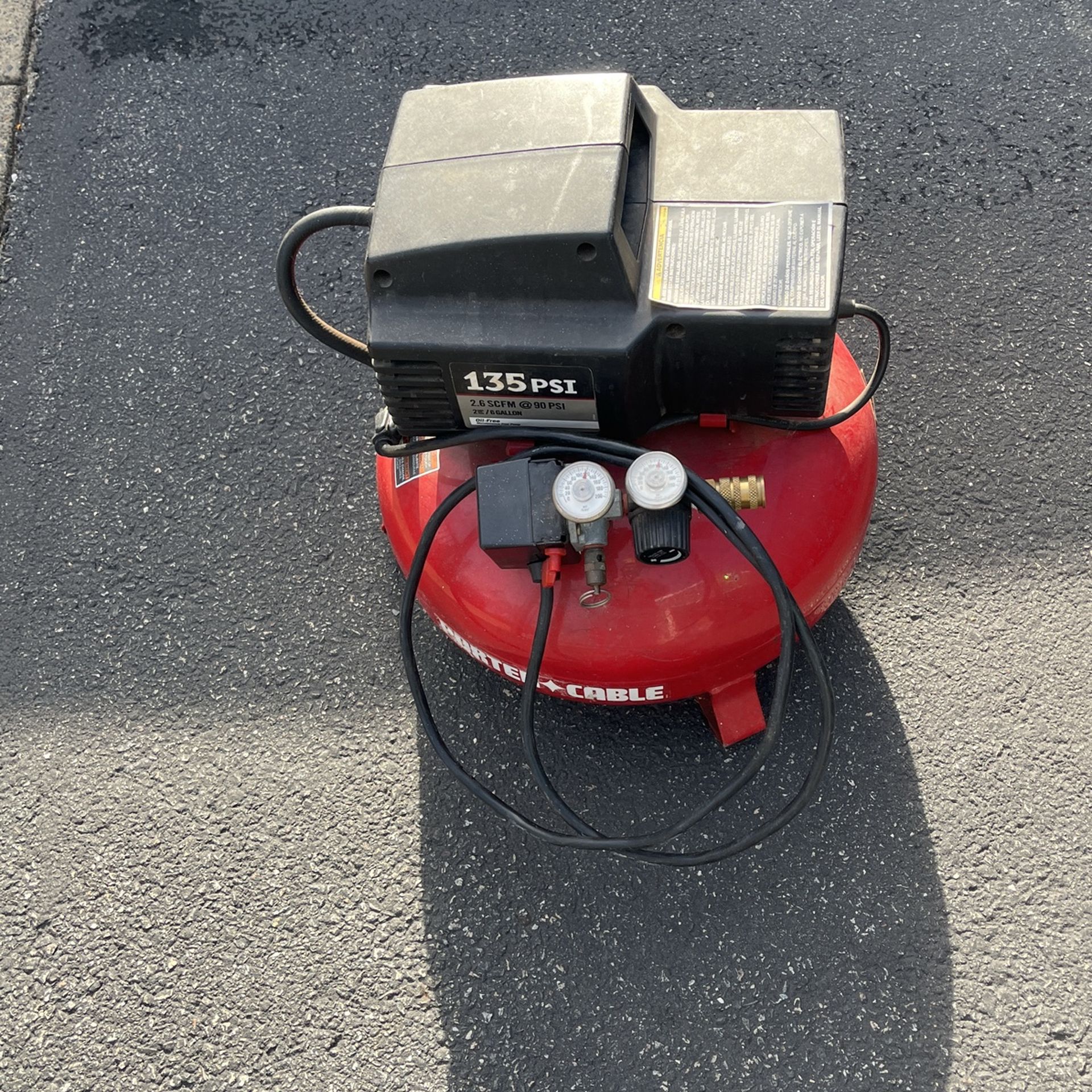 Porter Cable 6 Gallon Air Compressor
