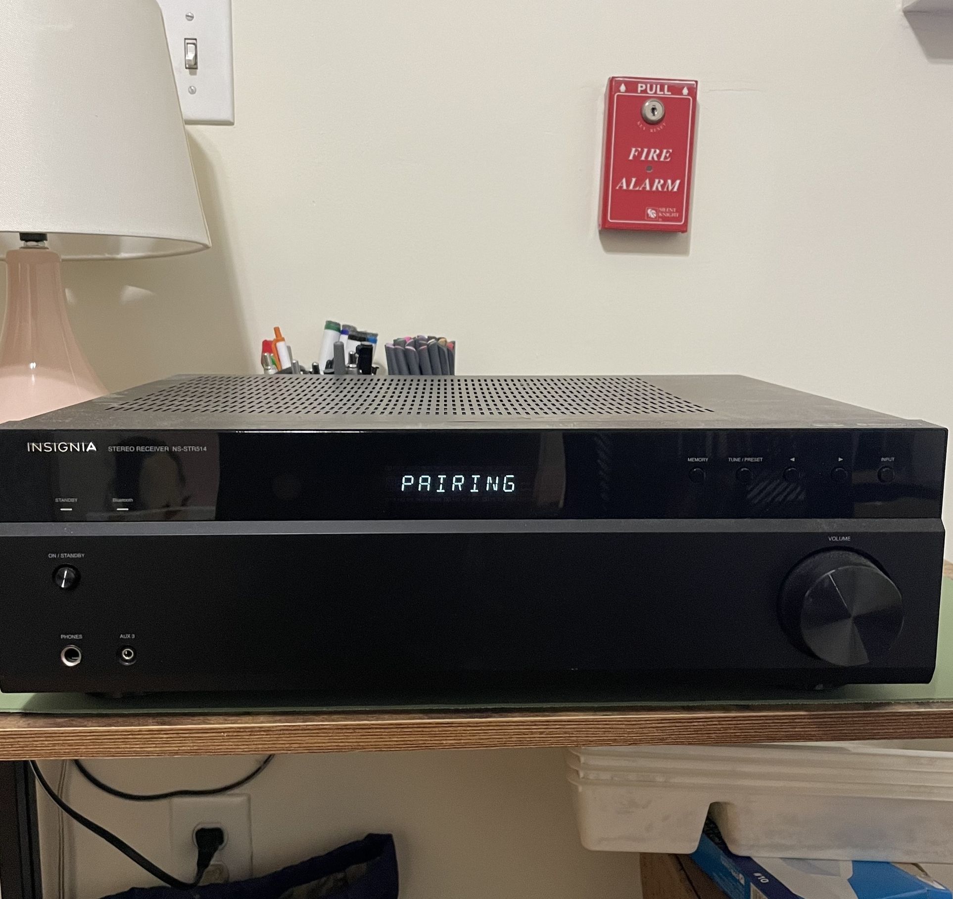 Two-channel Stereo Receiver + Speakers