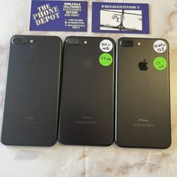 iPhone 7+ 128gb Factory Unlocked 