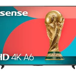 Hisense - 65" Class A6 4K UHD Series LED HDR Smart Fire TV (2025