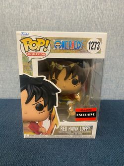Funko Pop! Vinyl: One Piece - Red Hawk Luffy - AAA Anime (Exclusive) #1273