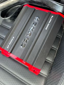 Crunch 2000W Amp
