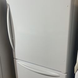 KitchenAid Refrigerator Bottom Freezer White 