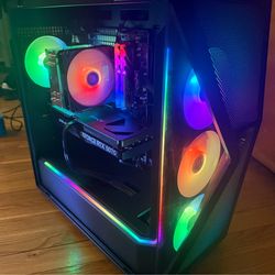 RTX 5070 Gaming PC Setup | 32GB DDR5 | 300Hz Monitor | KB+Mouse | Box | 1600 OBO