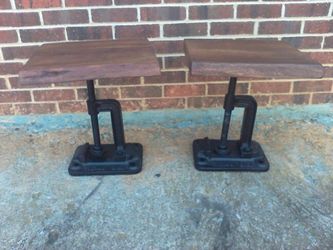 Industrial stools repurposed adjust up and down
