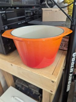 Vintage Le Creuset Fondue Pot