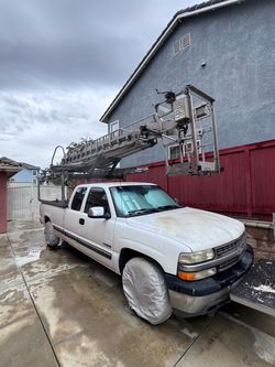 Boom truck. Chevrolet