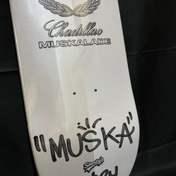Signed Chad Muska Deck Sold Out 
