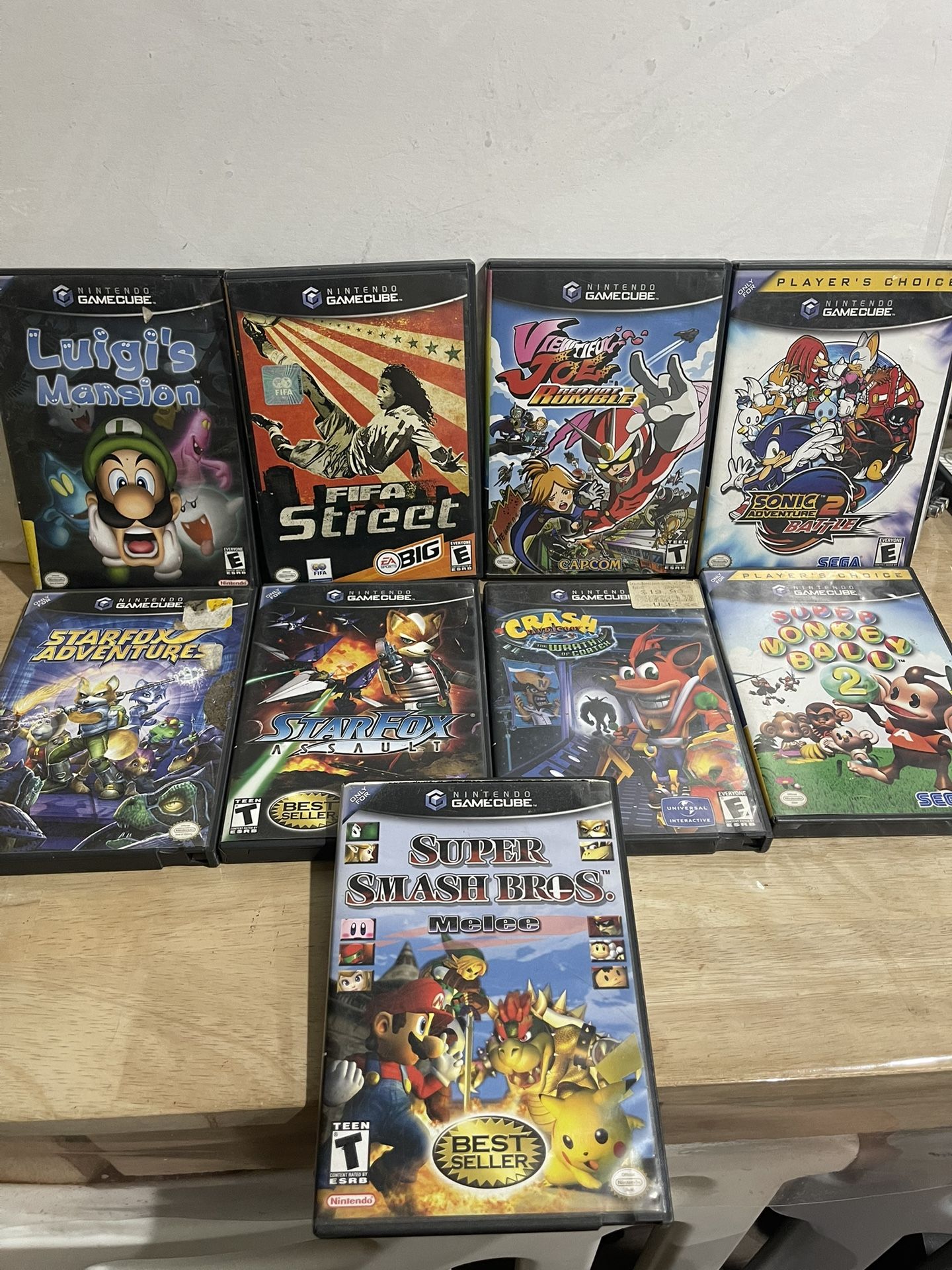 Nintendo Gamecube Games