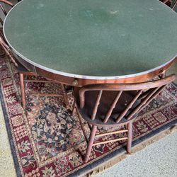 Antique Poker Table