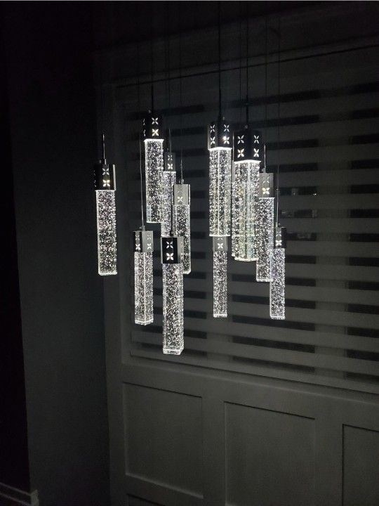 Hanging Drop Lights Cluster By Orren Ellis