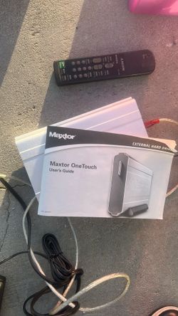 External hard drive