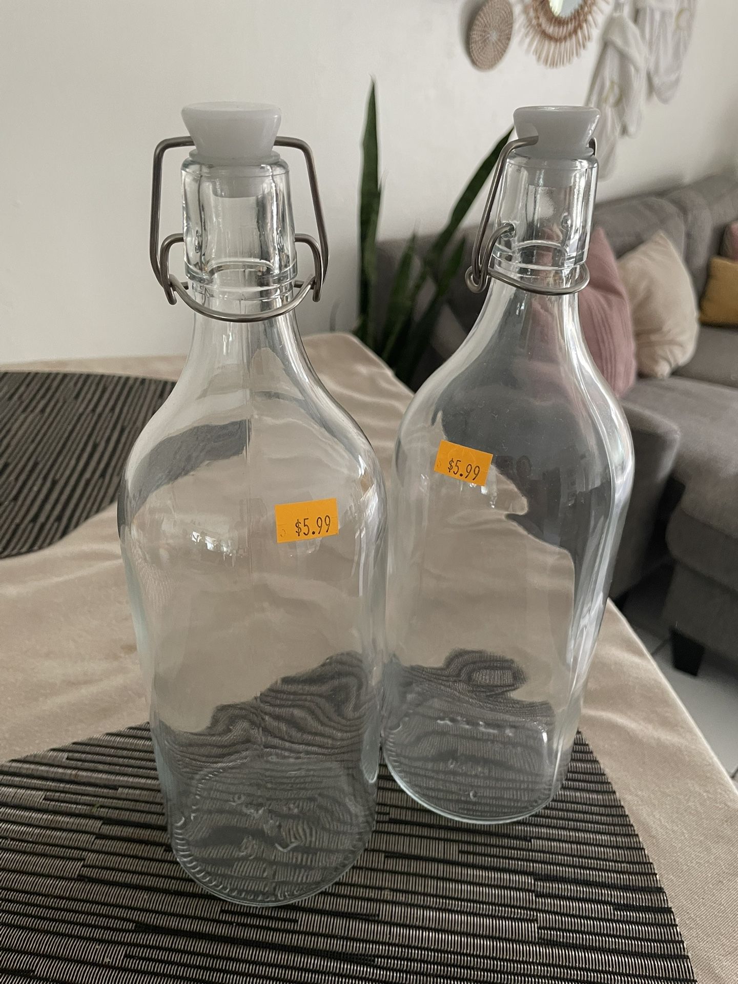 Glass Bottles 34oz