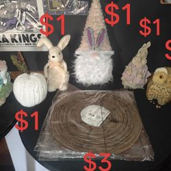 Mixed Easter Decoration Items