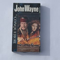 The Conqueror (DVD, 1999) John Wayne/Susan Hayward NEW!