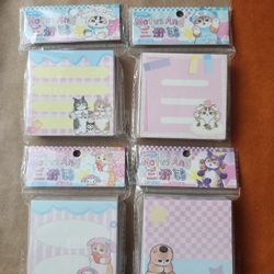 Mofusand sticky notes