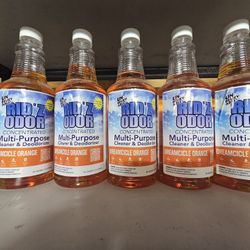(5) Bottles Rid'Z Odor Concentrated Cleaner Deodorizer pet smoke