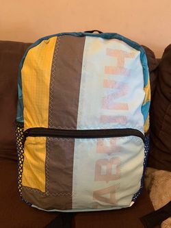 Unique Hand Made CABRINHA Lightweight Durable Backpack - Made from Recycled KiteSurfing Kites
