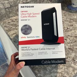 Netgear cable modem