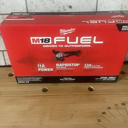 Milwaukee M18 FUEL 18V Lithium-Ion Brushless Cordless 4-1/2 in./5 in. Grinder w/Paddle Switch (Tool-Only)