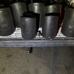 Polk Atrium 8SDI Speakers (with Wall Mounts)