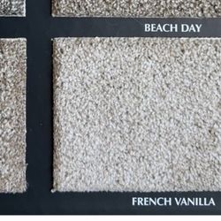 French Vanilla Carpet Sample
