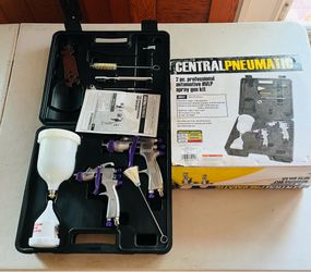 2 pc. Profesional spray gun kit