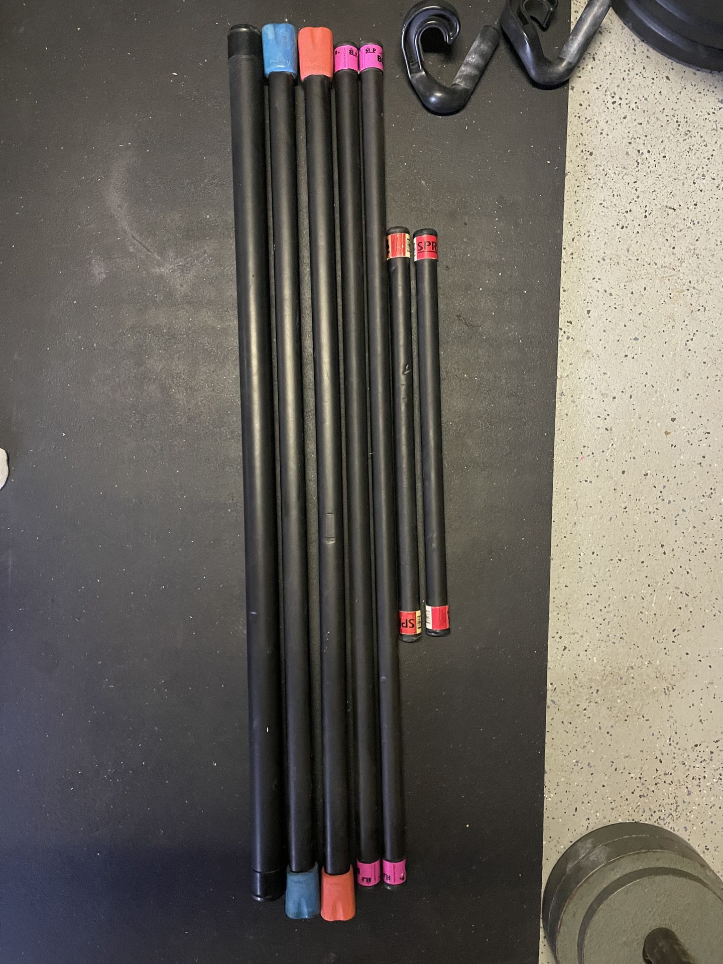 Weighted Exercise Bar Set