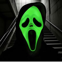 Halloween Scary Skull Mask Horror Full Head Latex mask,Suitable for parties,masquerade balls,role-playing,etc...