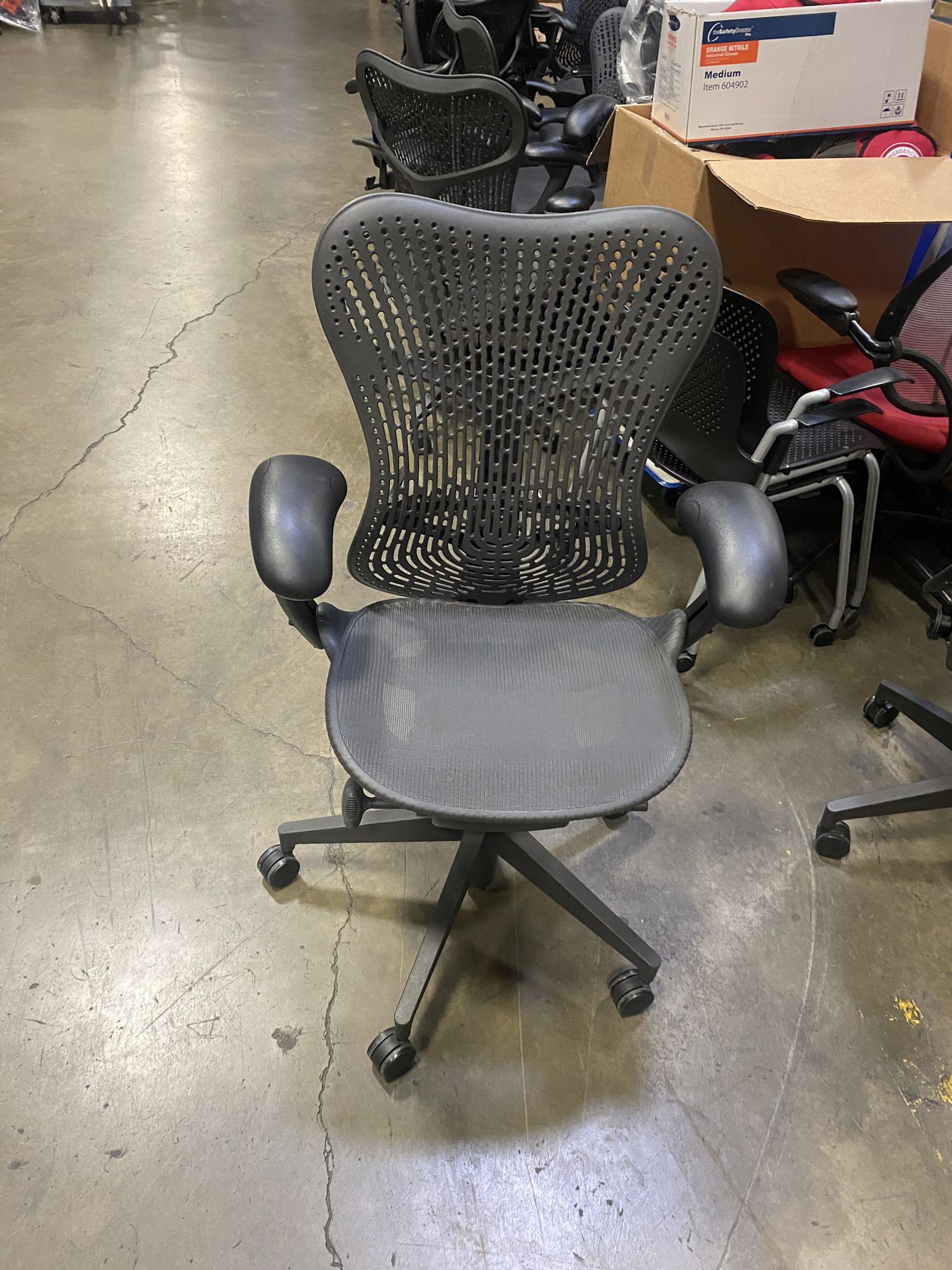 Herman Miller Mirra 2! I Also Have Standing Desks, Monitor Arms, Monitors And More!