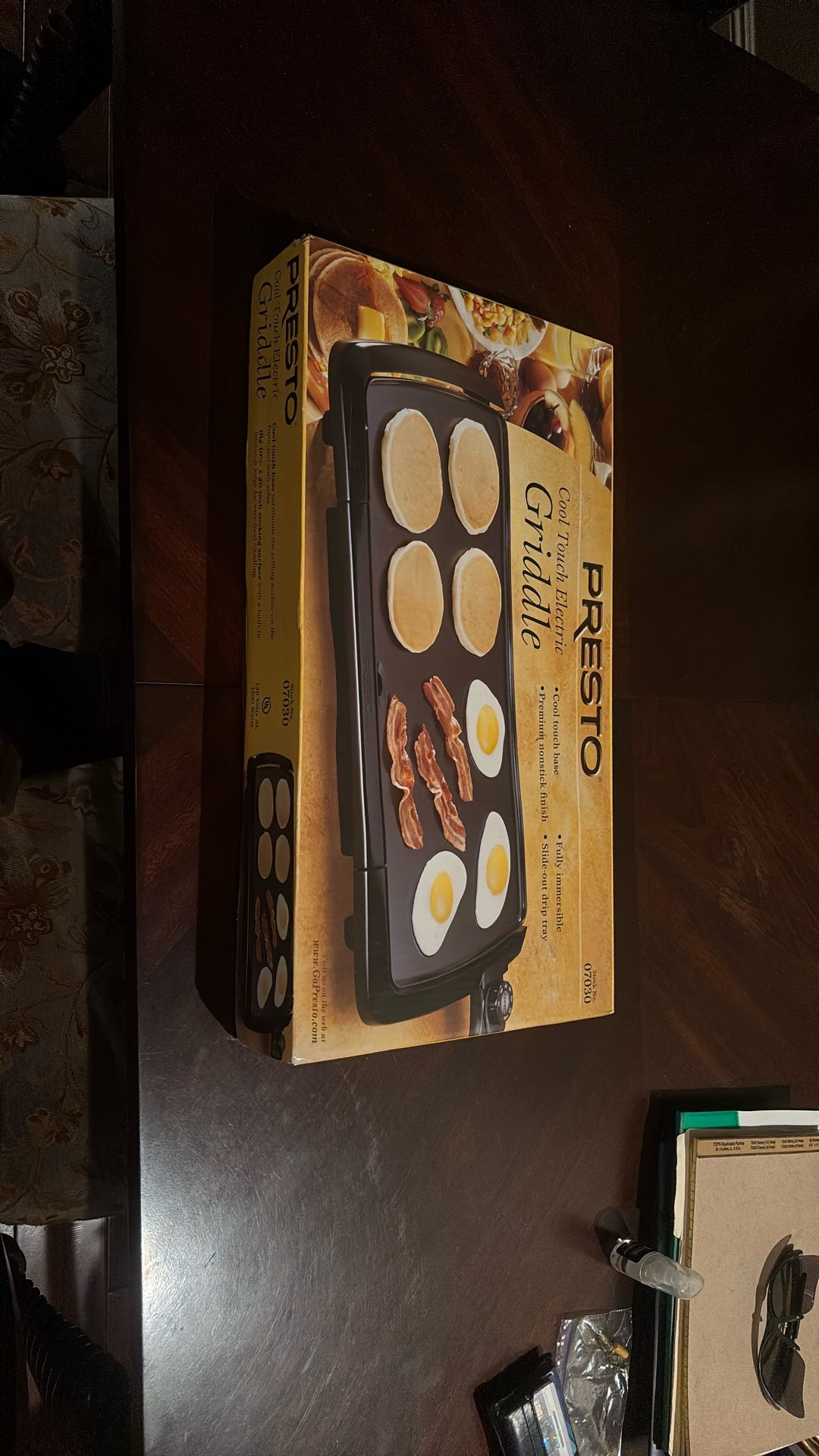 Presto Cool Touch Electric Griddle