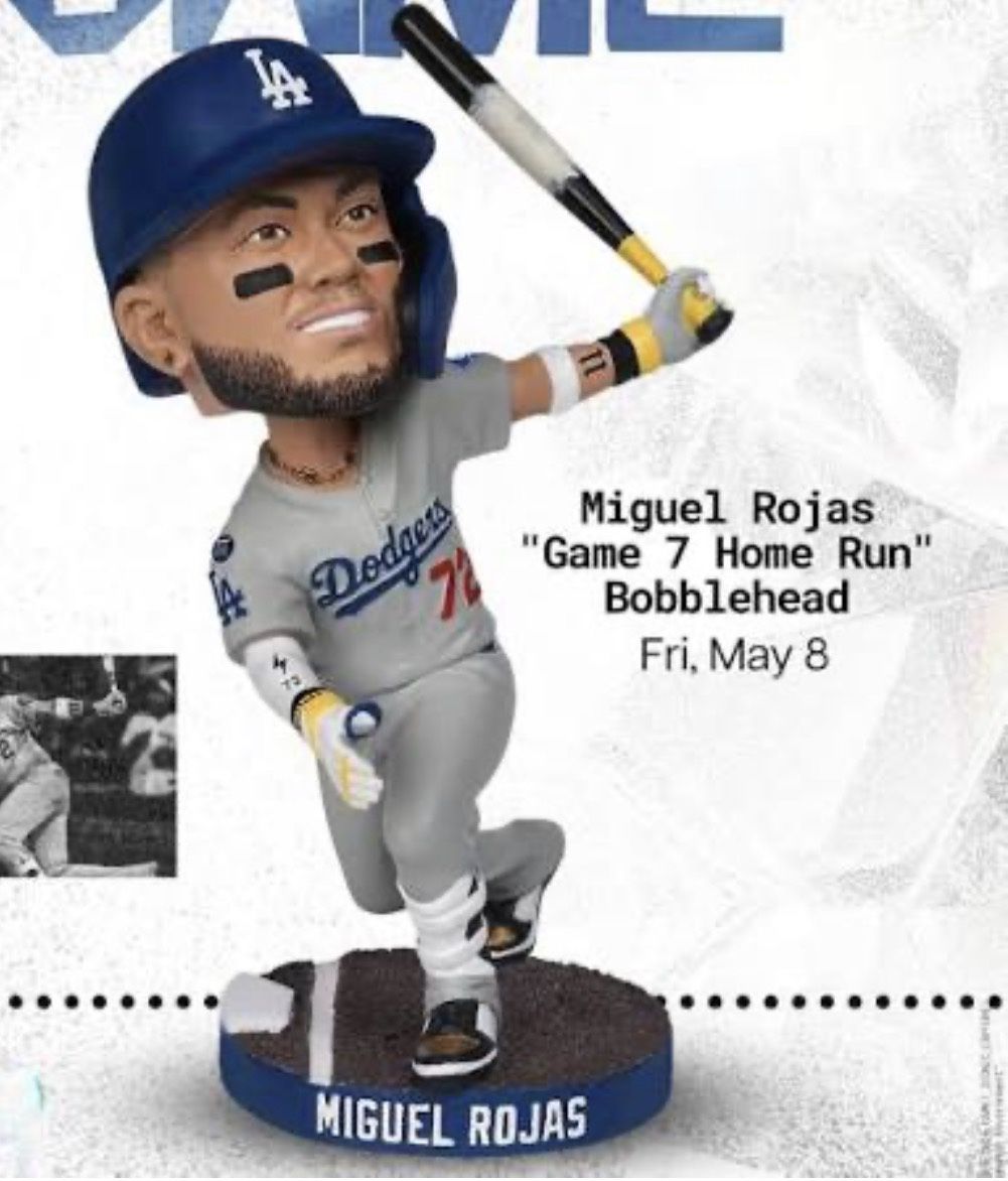 Dodgers Bobble Head Miguel Rojas