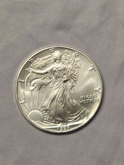 1995 American Silver Eagle coin