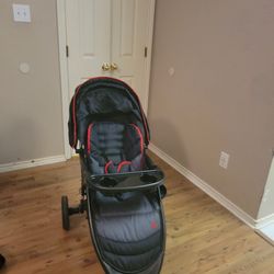 Babytrend Stroller With Car Seat And Base